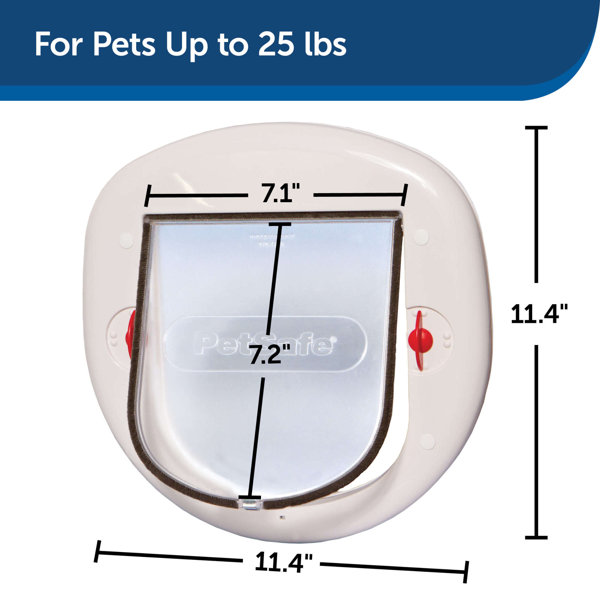 PetSafe® 4Way Locking Big Cat Door & Reviews Wayfair